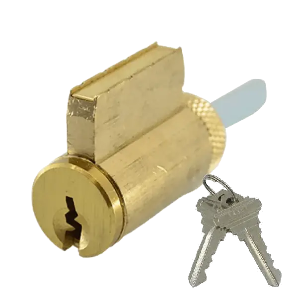 Aftermarket Matech Key in Knob (KIK) Cylinder SC1 Polished Brass Finish - image 1