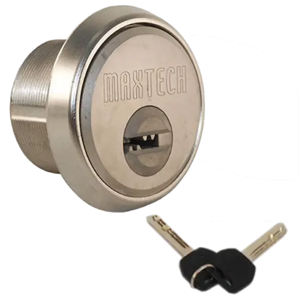 Aftermarket Mortise Cylinder 1-1/4″ 26D Satin Chrome - image 1