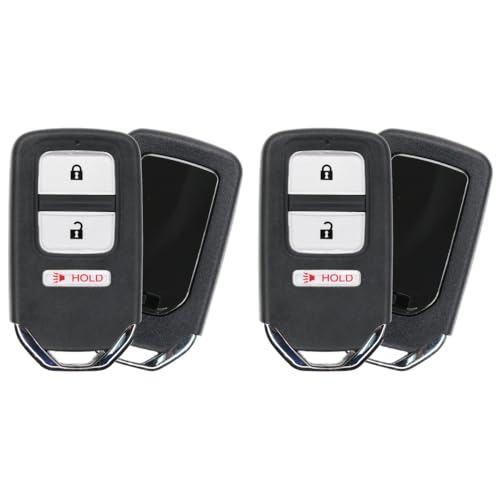 (2-Pack) Replacement 2017 Honda Fit Key Fob – FCC: KR5V1X – PN: 72147-T5A-A01 – 3 Button