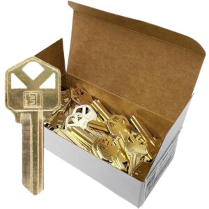Replacement KW1 Uncut Brass House Key Blanks (50-Pack) – Fcc: Not found – Pn: Not found