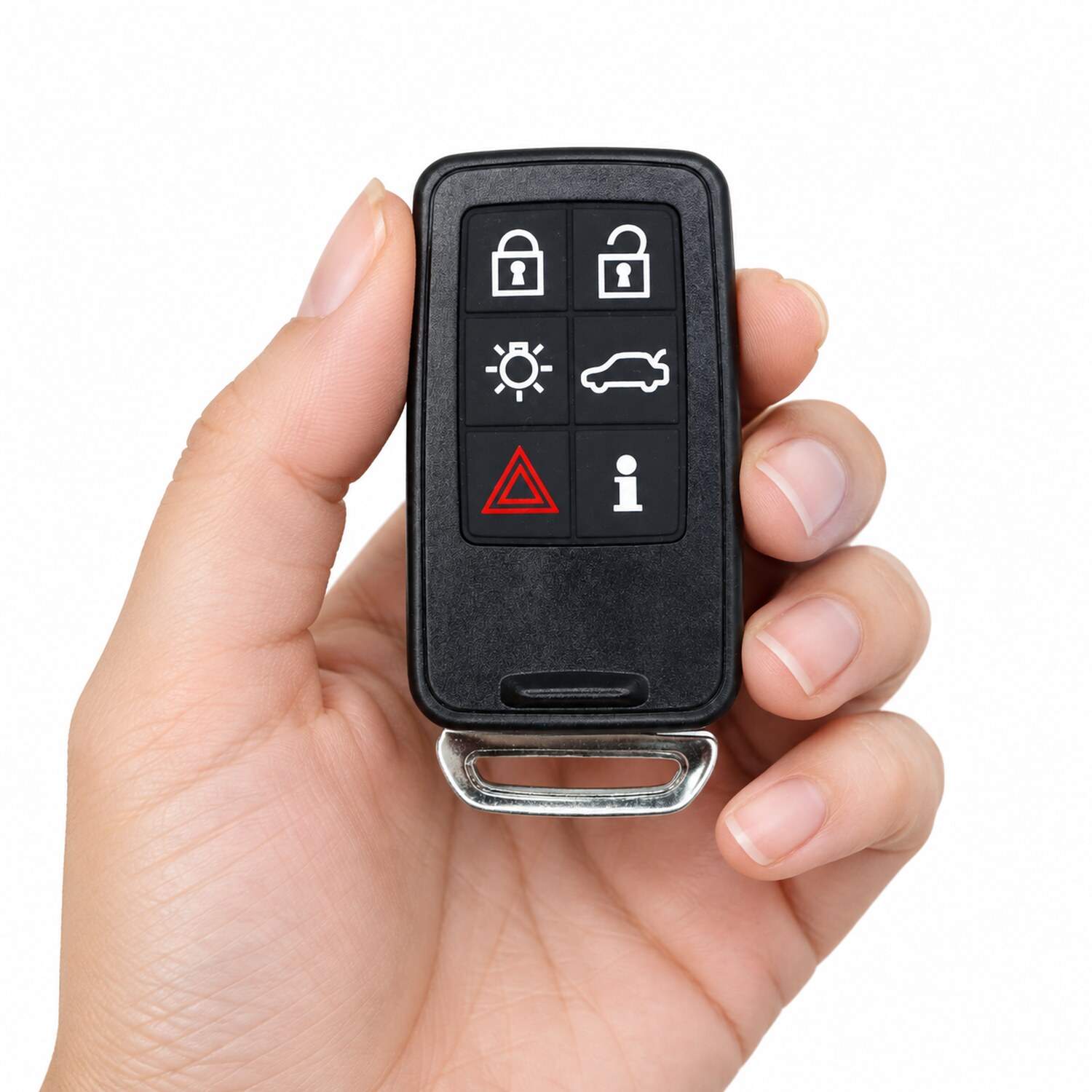 (2-Pack) Replacement 2007-2016 Volvo S80 Key Fob – FCC: KR55WK49266 – PN: 30659502, 30659495, 30659496 – 6 Button