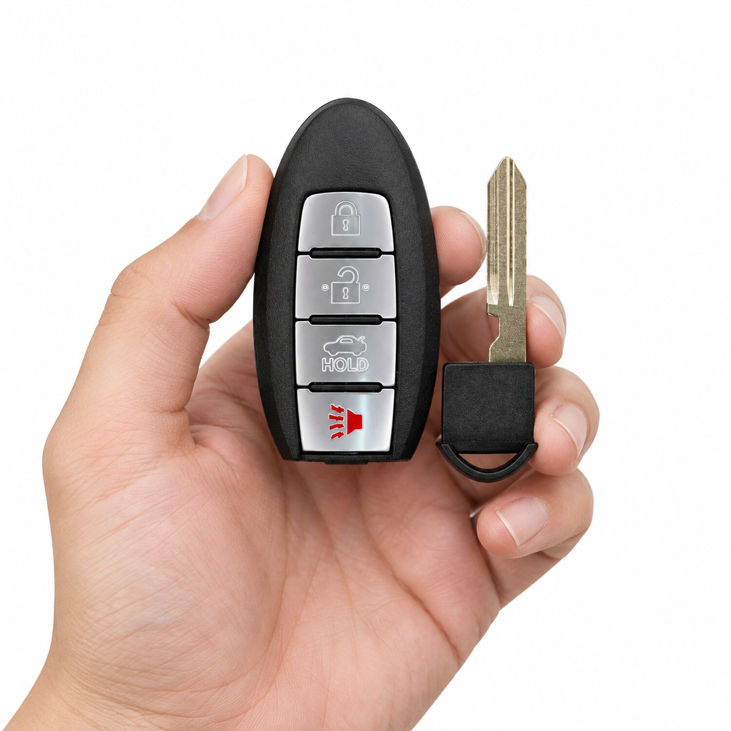 (2-Pack) Replacement 2014 Nissan Versa Key Fob – FCC: CWTWB1U840 – PN: 285E3-3SG0D, 285E33SG0D – 4 Button