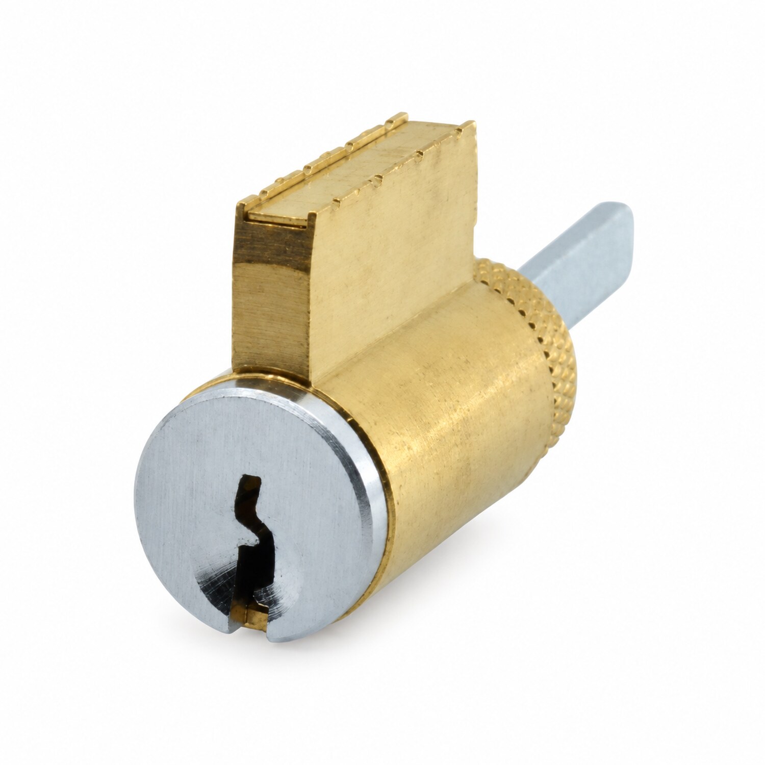 Aftermarket Key in Knob (KIK) Cylinder KW1 Satin Chrome