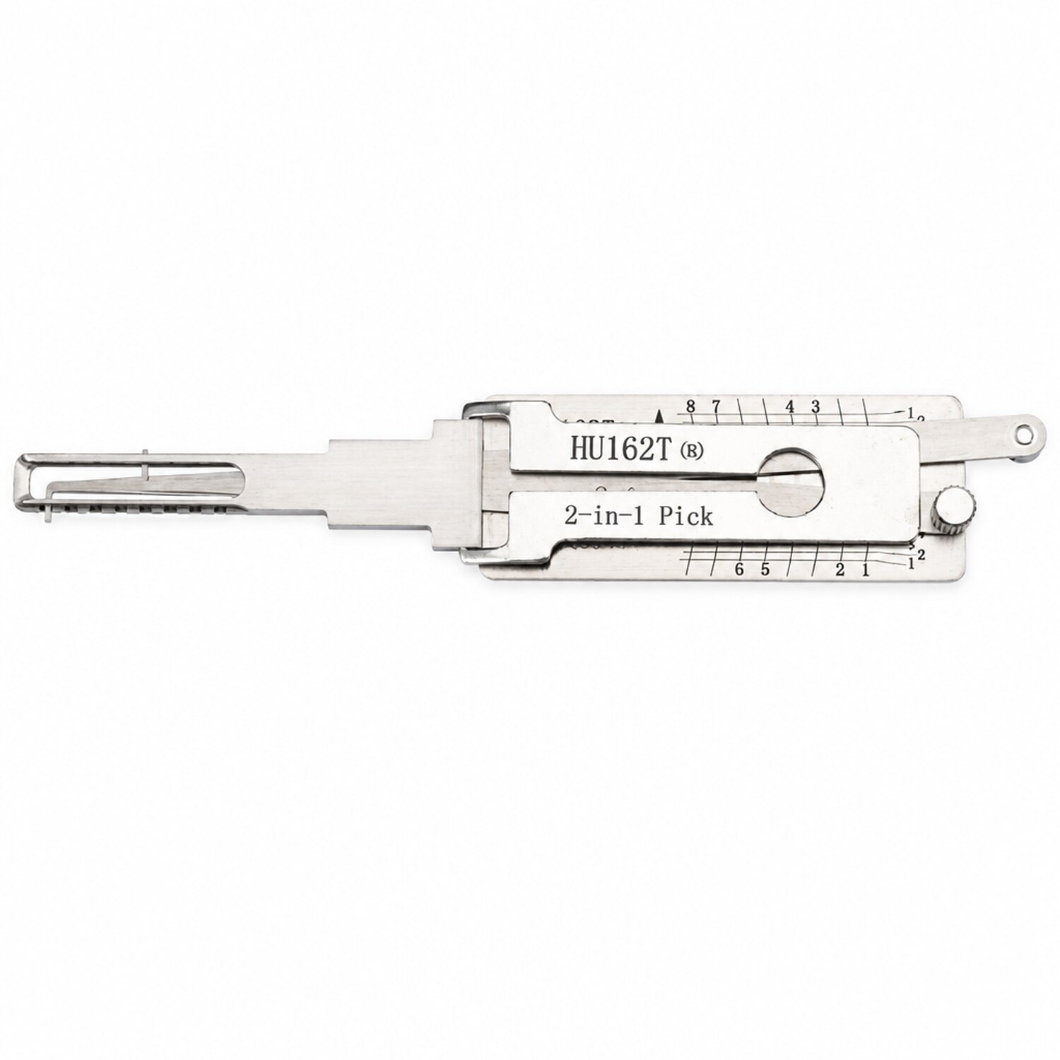 Aftermarket LISHI HU162T VAG2015 2015-2021 Audi VW 8 Cut 2-in-1 Pick & Decoder Door & Trunk Ignition AG