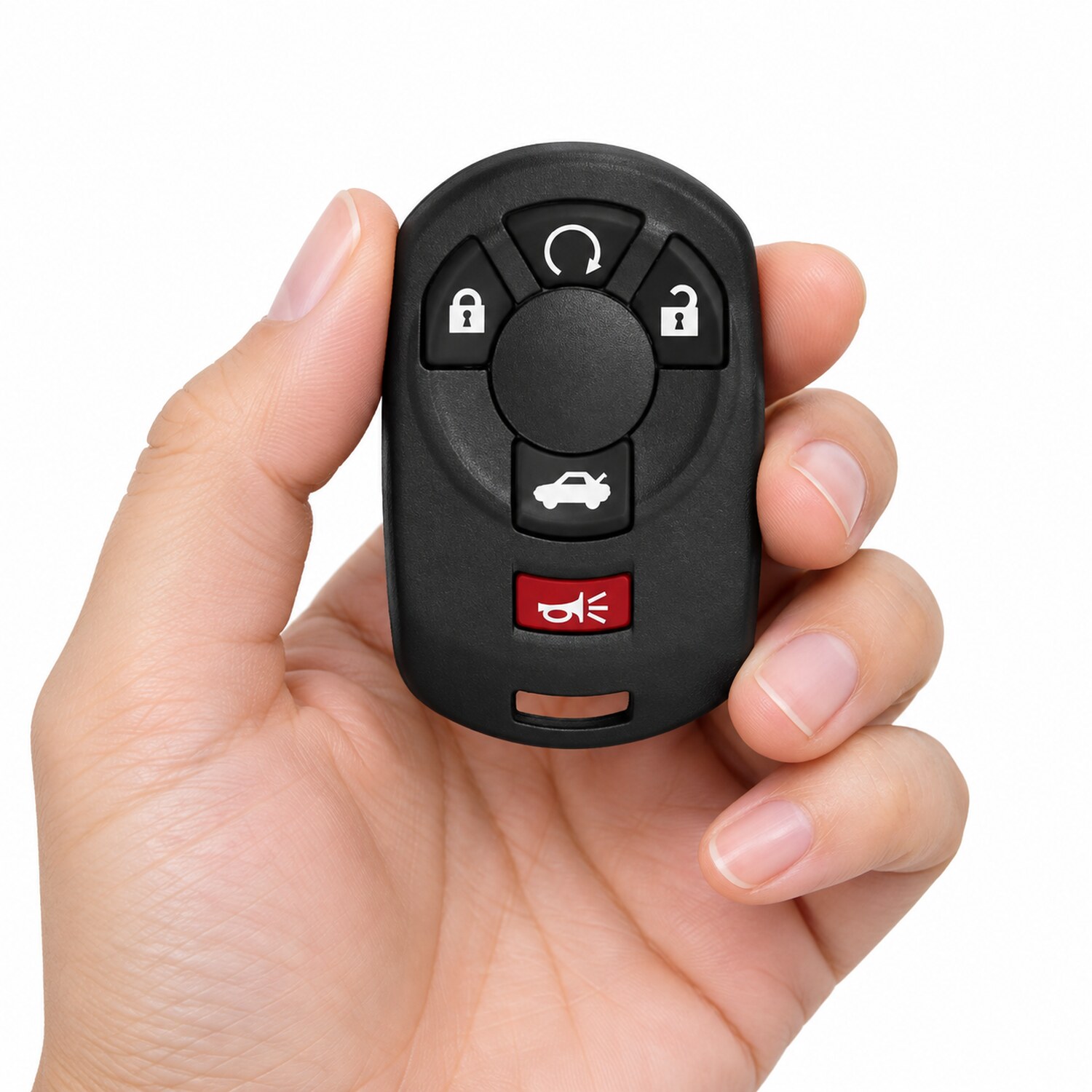 Replacement 2005 Cadillac STS Key Fob – FCC: M3N65981403 – PN: 15212383, 15212382 – 5 Button