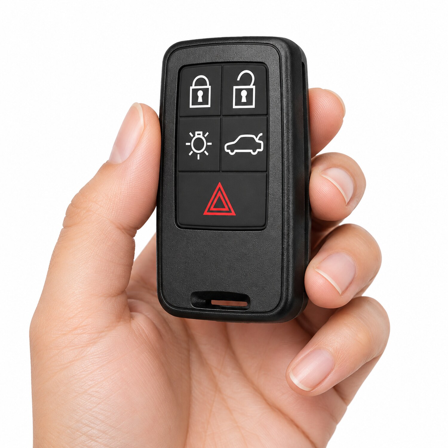 Replacement 2008-2013 Volvo V70 Key Fob – FCC: KR55WK49264 – PN: 30659637 – 5 Button