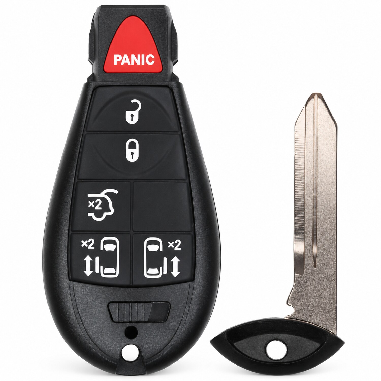 Replacement 2015 Chrysler Town & Country Key Fob – FCC: IYZ-C01C – PN: 56046704, 56046705 – 6 Button