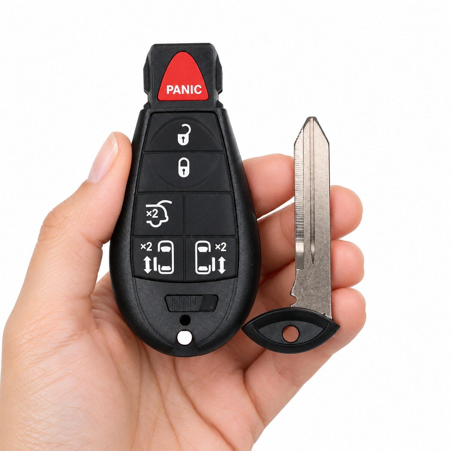 Replacement 2015 Chrysler Town & Country Key Fob – FCC: IYZ-C01C – PN: 56046704, 56046705 – 6 Button