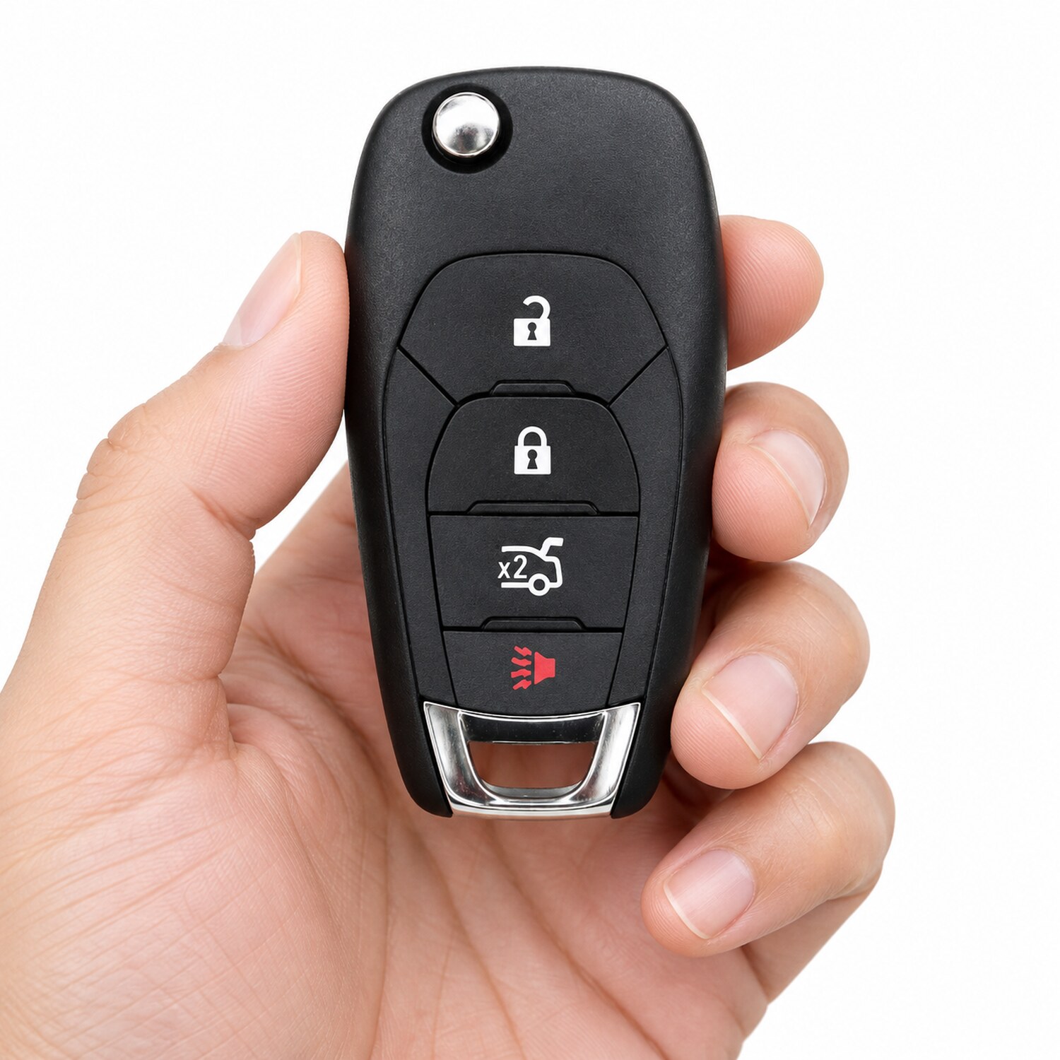 Replacement 2019 Chevrolet Cruze Key Fob – FCC: LXP-T004 – PN: 13514135 – 4 Button