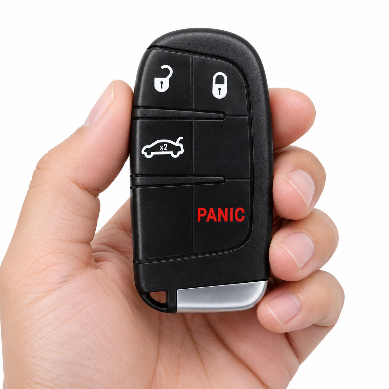 Replacement 2022 Chrysler 300 Key Fob – FCC: M3N-40821302 – PN: 68155686, 68394190 – 4 Button